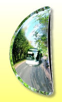 (obrázek pro) Nerozbitné vjezdové zrcadlo 1/4 koule 400 mm